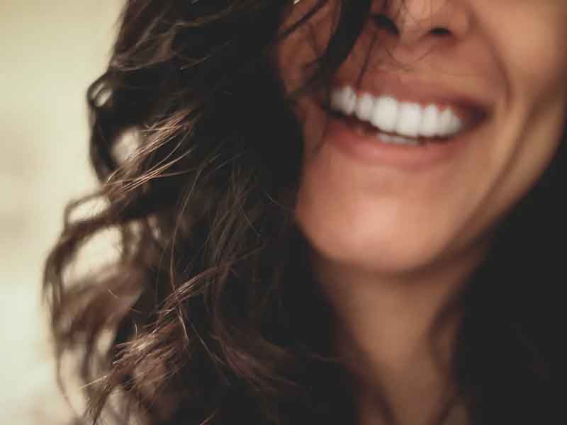 Girl with black hair