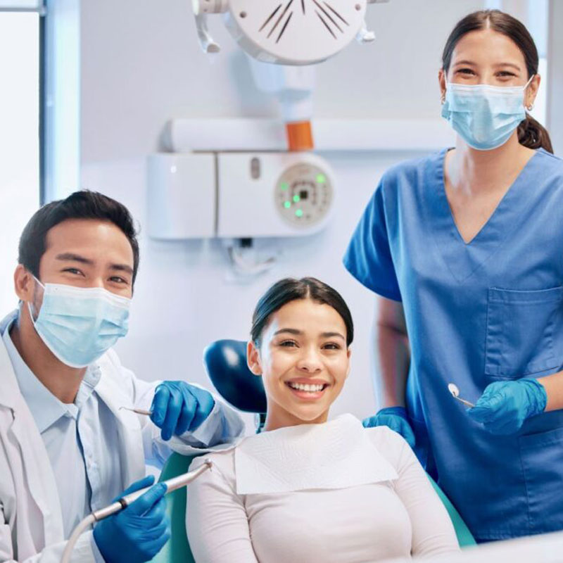 dentists and patient